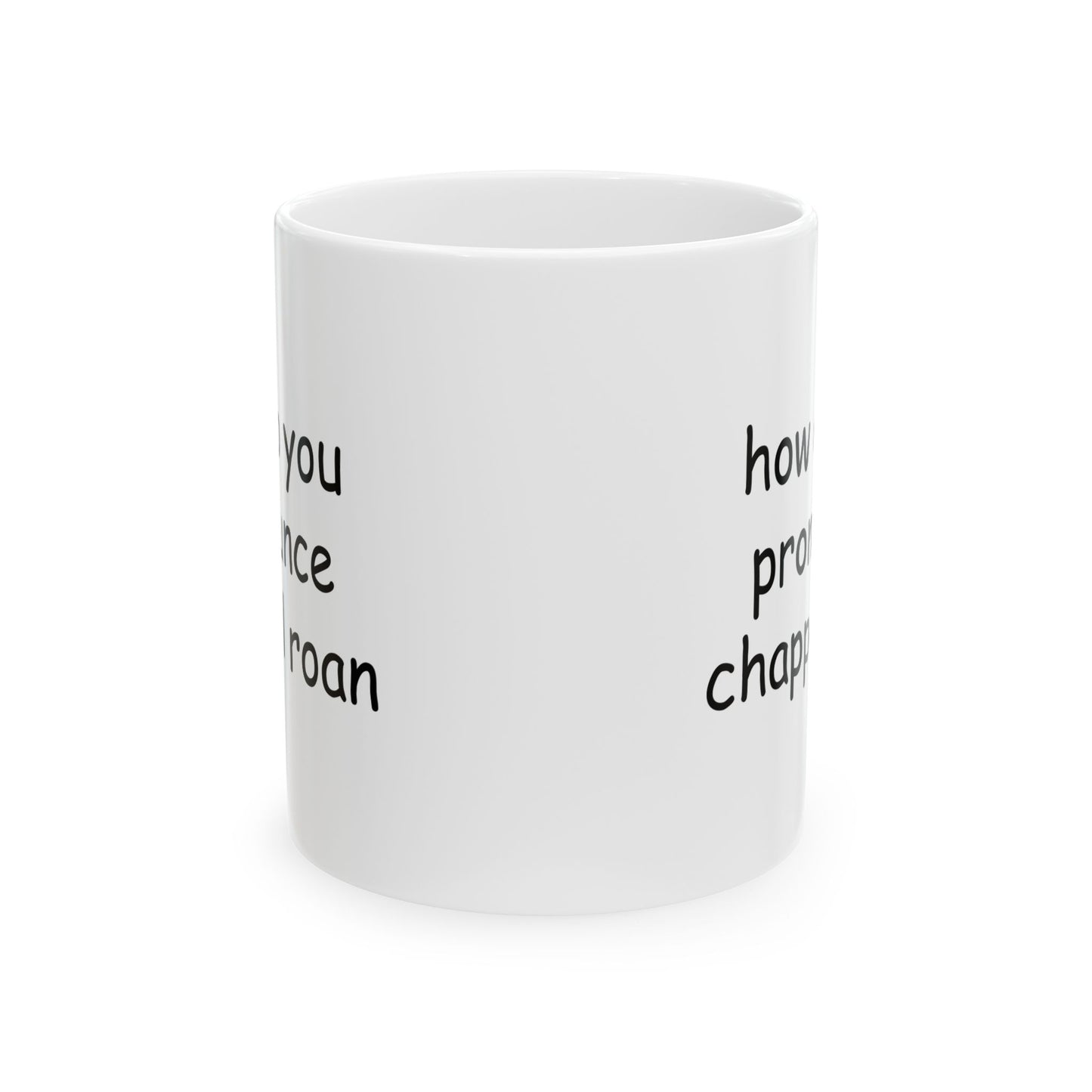 how do you pronounce chappell roan mug