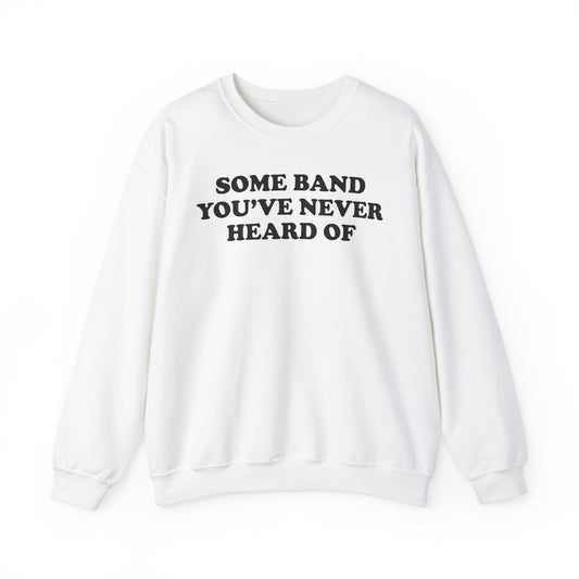 some band youve never heard of sweatshirt