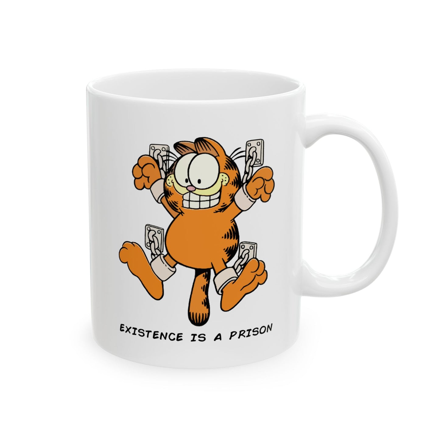 existence is a prison mug