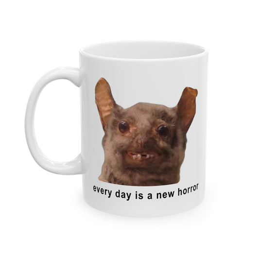 every day is a new horror mug