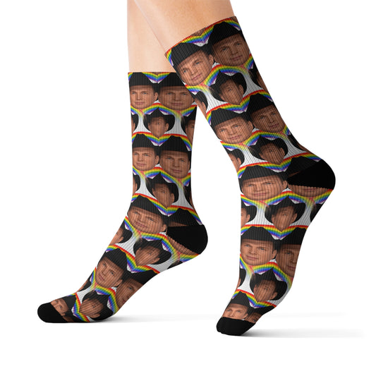 rainbow garth socks